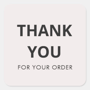 Elegant Small Business Sticker small business