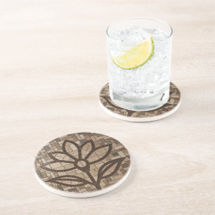 Elegant Smiple blush pink Coaster