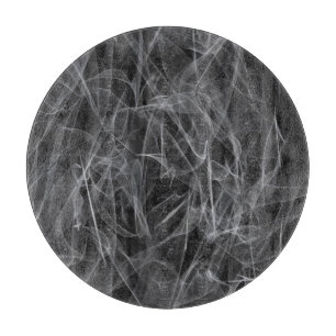Elegant Smoke Swirls – Mystical Aesthetics Cutting Board