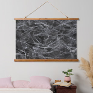Elegant Smoke Swirls – Mystical Aesthetics Hanging Tapestry