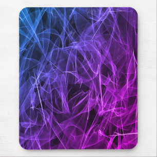Elegant Smoke Swirls – Mystical Aesthetics Mouse Pad