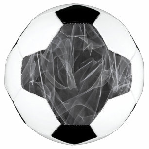 Elegant Smoke Swirls – Mystical Aesthetics Soccer Ball