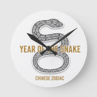 Elegant Snake - Luxury Chinese Zodiac Art & Mystic