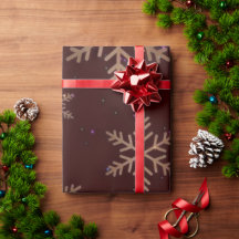 Elegant Snowflake Christmas Wrappin