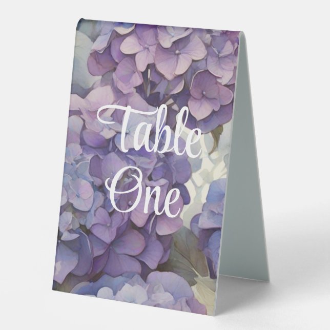 elegant soft light purple floral (Front)