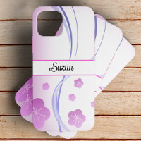 Elegant soft pink sakura flowers customised