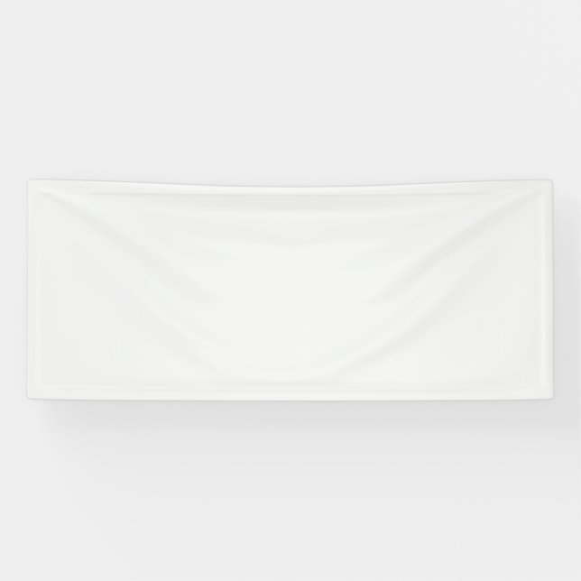 Elegant Solid 6' Banner (Horizontal)