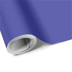 Elegant Solid Blue Wrapping Paper