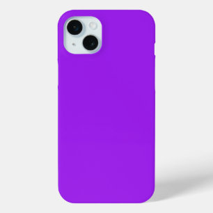 Elegant Solid Purple iPhone 15 Mini Case