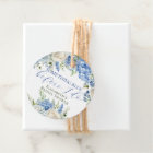 Elegant Something Blue Hydrangea Bridal Shower