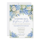 Elegant Something Blue Hydrangea Bridal Shower