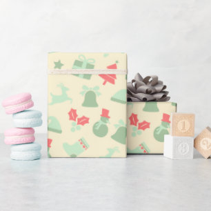 Elegant Sophisticated Artisan Seasonal Wedding Wrapping Paper