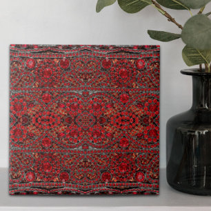 elegant sophisticated gold ruby red burgundy  ceramic tile