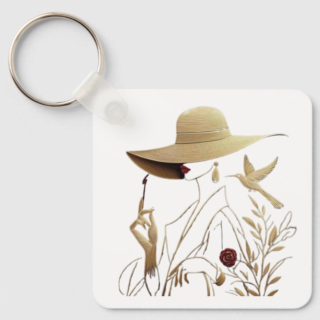 Elegant & Sophisticated Keychain (Front)