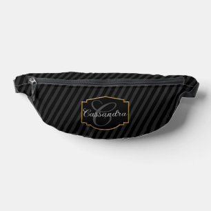 Elegant, Sophisticated Personalised Bum Bags
