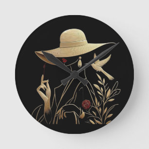 Elegant & Sophisticated Round Clock