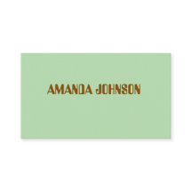 Elegant Spa & Salon Business Card