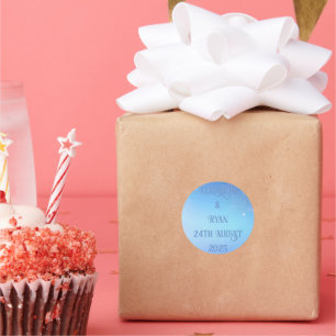 Elegant Sparkle Design for Wedding  Sticker