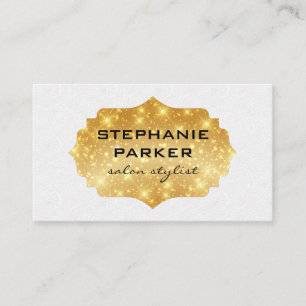 Elegant Sparkle / Wind Pattern Discount Card