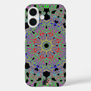 Elegant Spectra Glyph iPhone 16 Case