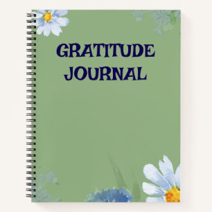 Elegant Spiral Notebook Minimalist Lined Journal