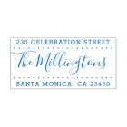 Elegant Split Address Self-Inking Return Address