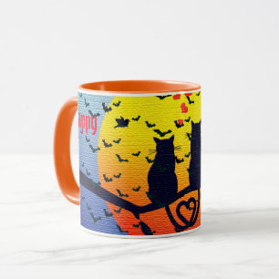 Elegant Spooky Halloween Mug