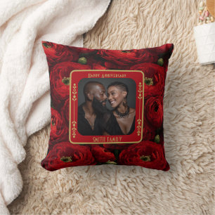 Elegant Spouse 10Th Anniversary Throw Pillow 