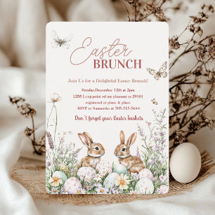  Elegant Spring Easter Brunch Invitation