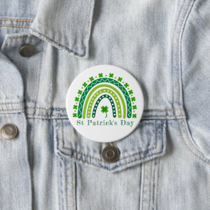 Elegant St. Patrick's Day Party 7.5 Cm Round Badge