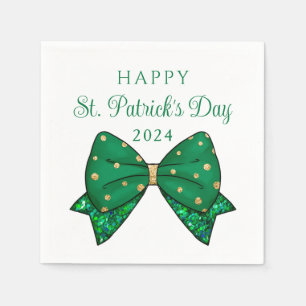 Elegant St. Patrick's Day Party Napkin