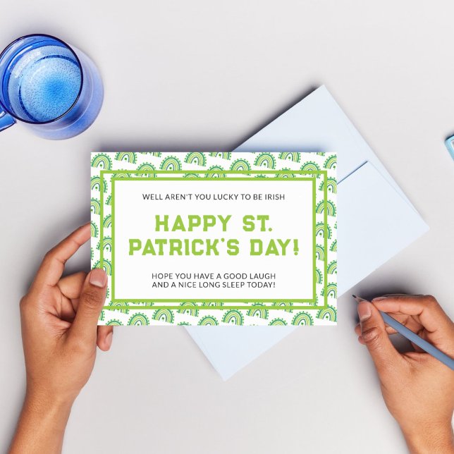 Elegant St. Patrick's Day Party Postcard (Elegant St. Patrick's Day Party Postcard
)