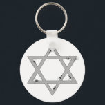 elegant star of david key ring<br><div class="desc"></div>