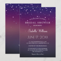 Elegant Starlight Glimmer Bridal Shower