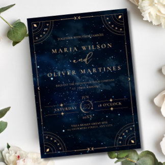 Elegant Starry night Wedding Celestial Wedding 