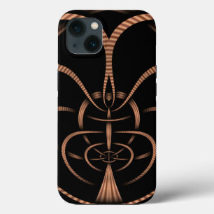 Elegant Steampunk: Wired for Sound iPhone 13 Case