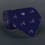 Elegant Stethoscope Doctor Gift Monogrammed Blue Tie<br><div class="desc">Introducing our Stethoscope Silhouette Tie – a sophisticated nod to the dedication and expertise of doctors, nurses, and medical professionals. This tie isn't just an accessory; it's a visual tribute to the heartbeat of healthcare, making it an ideal gift for medical students, healthcare practitioners, and those in the noble profession...</div>