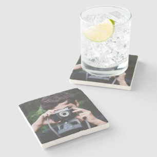 Elegant Stone Coaster for Modern Home