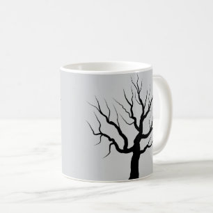 Elegant Story Word Silhouette Coffee Mug