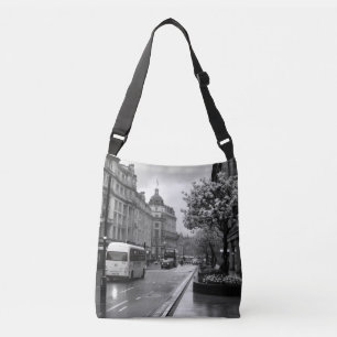 Elegant Street View Crossbody Bag