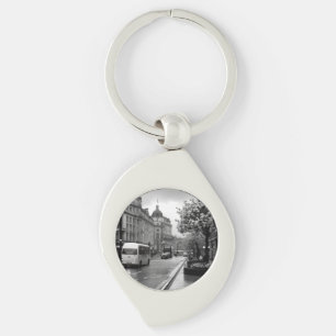 Elegant Street View  Key Ring