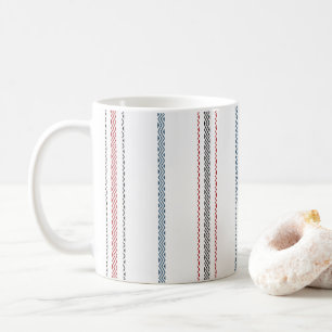 Elegant striped pattern. coffee mug