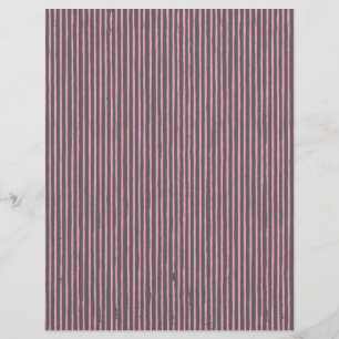 Elegant Striped Scrapbook Paper - grey and pink