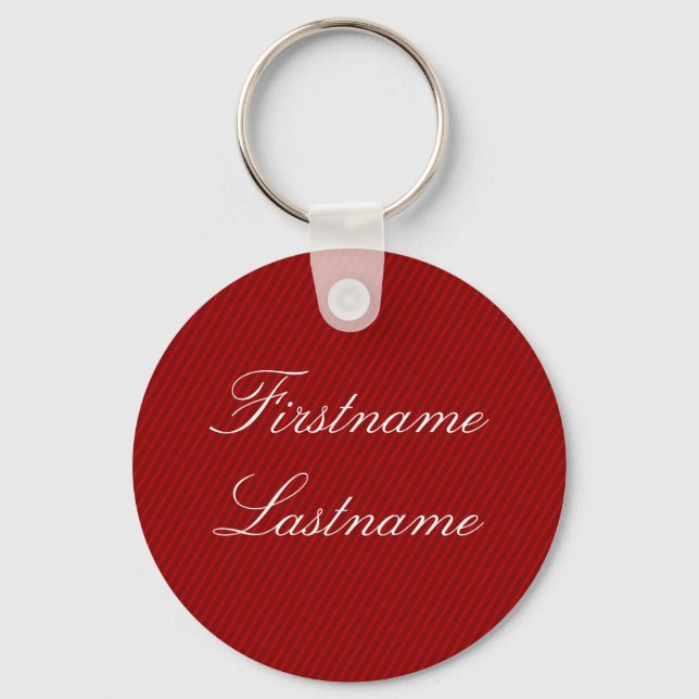 Elegant Stripes keychain (Front)