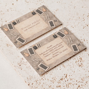 Elegant Studio Lash Artist Business Card