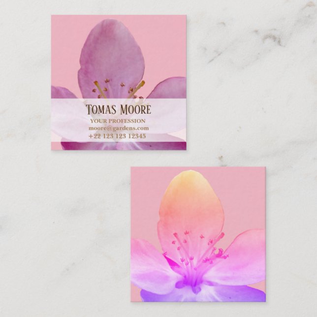 Elegant Stunning Business Cards (Front/Back)