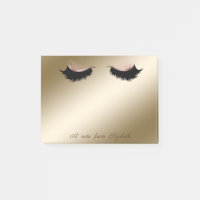 Elegant Stylish,Girly, Gold, Faux Lashes