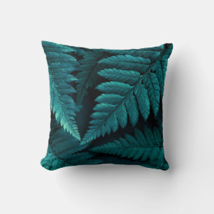 Elegant Stylish Greenery Botanical Cottage Leaves Cushion