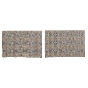 Elegant stylish leopard cheetah fur animal print pillowcase