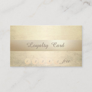 Elegant Stylish, Luminous , Stripe  Loyalty Card
